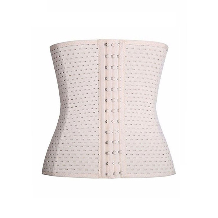 Đai Nịt Bụng Thông Hơi Chống Cuộn 3 Hàng Khóa Cài Cao Cấp - 5STAR