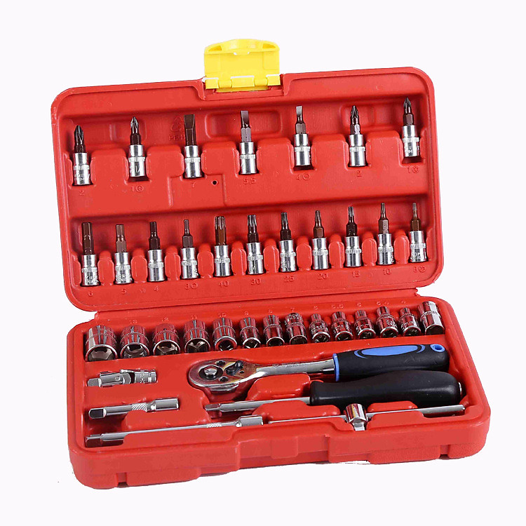 Bộ Dụng Cụ Sửa Chữa Đa Năng Sửa Chữa Xe Máy, Ô Tô, Bộ Dụng Cụ Đa Năng 38 Chi Tiết SRUNV
