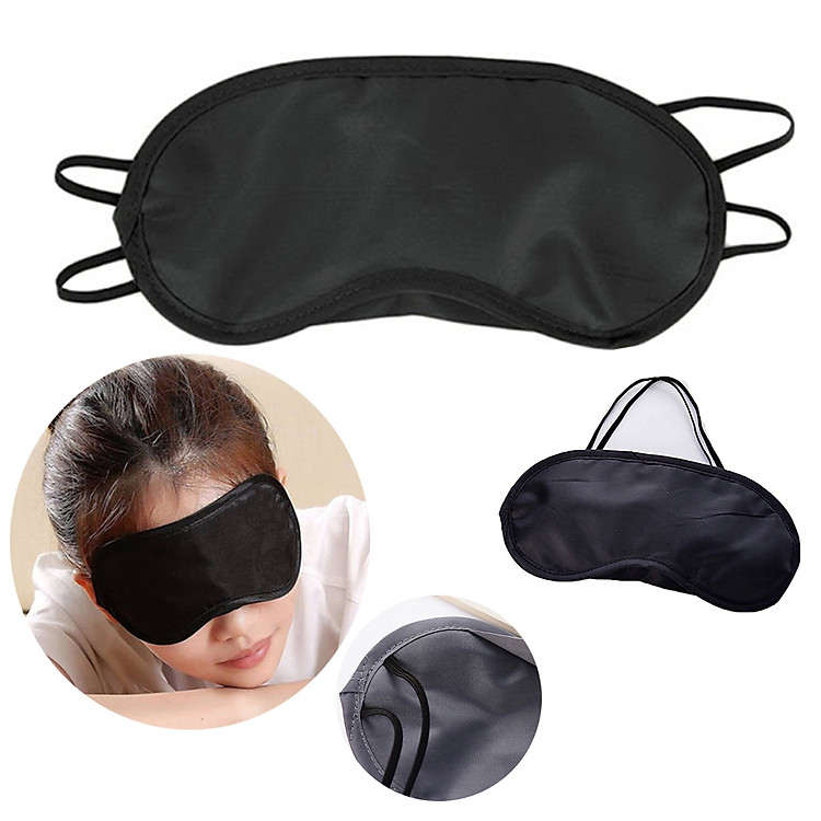 Combo 3 Bịt Mắt Ngủ Vải Siêu Nhẹ Mềm Mại GD017.3