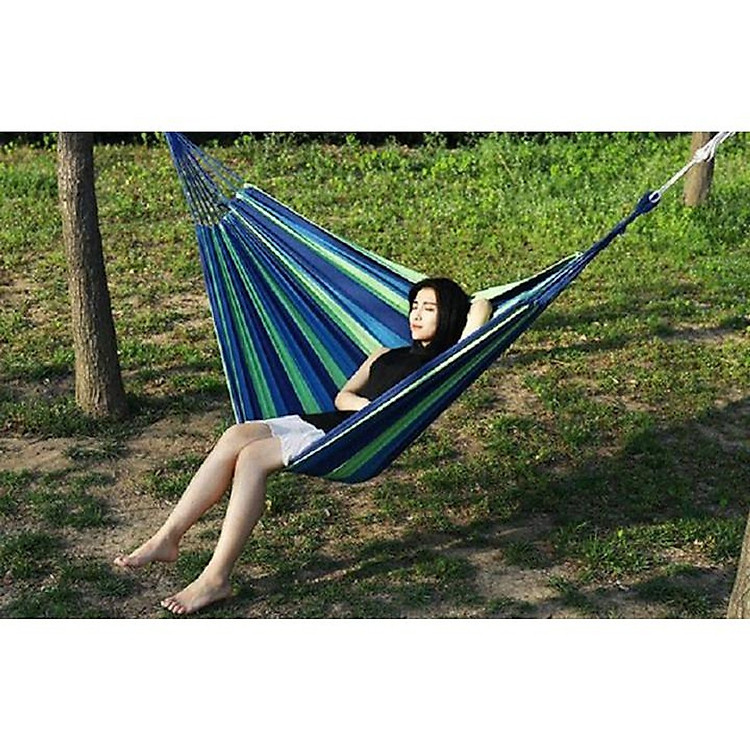 Võng lưới chất liệu vải dù, màu sắc trẻ trung