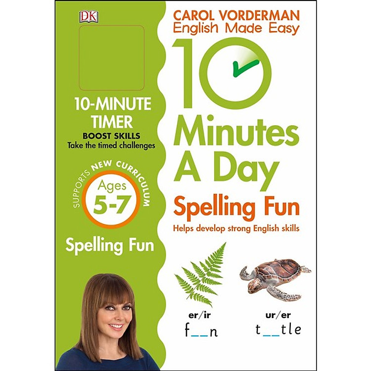 Sách Spelling Fun Ages 5-7