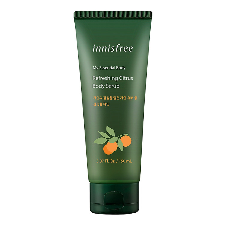 Tẩy Tế Bào Da Chết Cơ Thể Innisfree Essential Citrus Body Scrub 150ml - 131171085