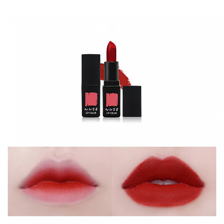 Son thỏi lì MUCHMORE NUDE LIP COLOR