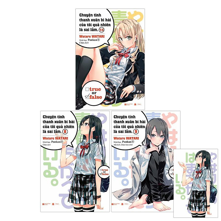 Chuyện Tình Thanh Xuân Bi Hài Của Tôi Quả Nhiên Là Sai Lầm (Tập 7.5 + 8 + 9)