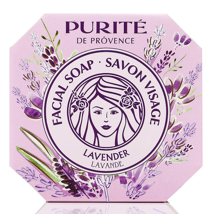 Xà Bông Rửa Mặt Purité by Prôvence Hoa Oải Hương - 75g