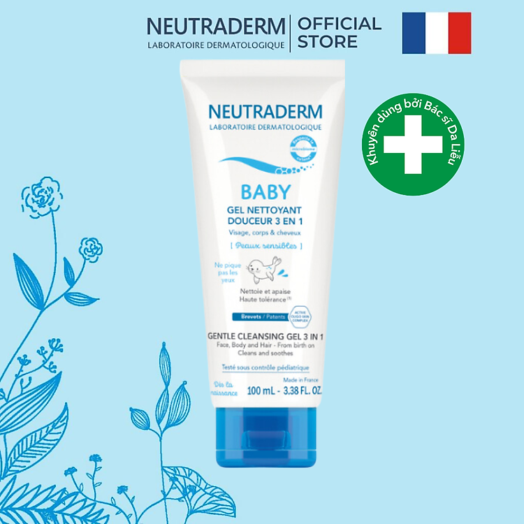 Mua Sữa Tắm Gội Cho Bé NEUTRADERM 100ml Chính hãng Giá tốt - Hình ảnh 2