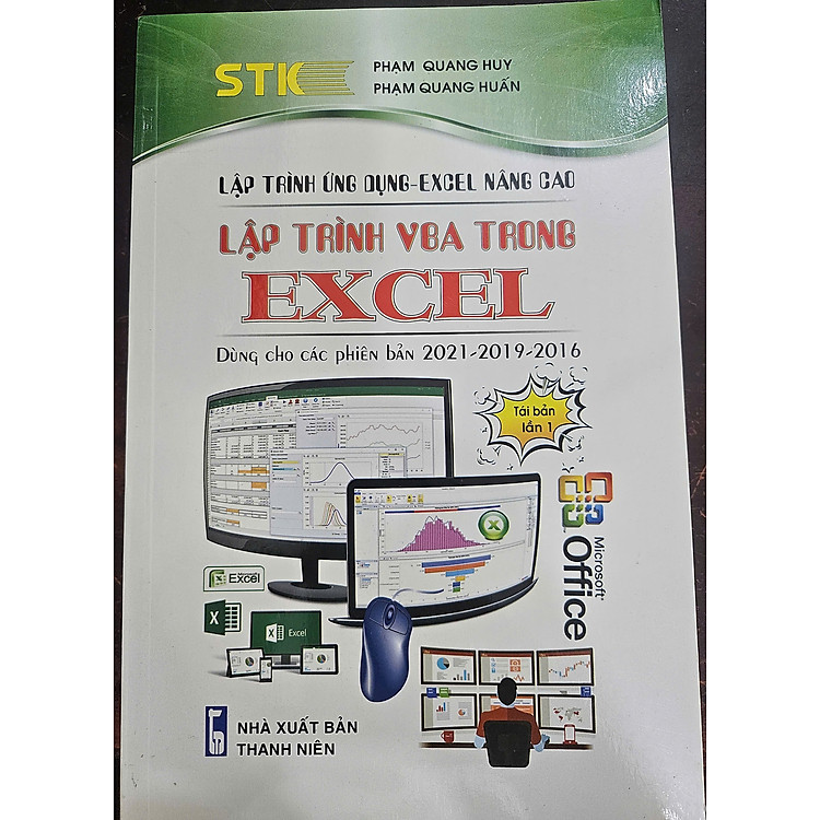 Lập trình VBA trong Excel phiên bản 2021-2019-2016 (Lập trình ứng dụng-Excel nâng cao)