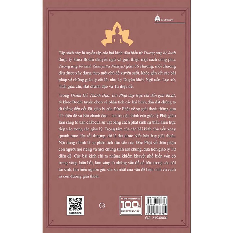 Thánh Đế, Thánh Đạo - Lời Phật Dạy Trực Chỉ Đến Giải Thoát - Ảnh 2