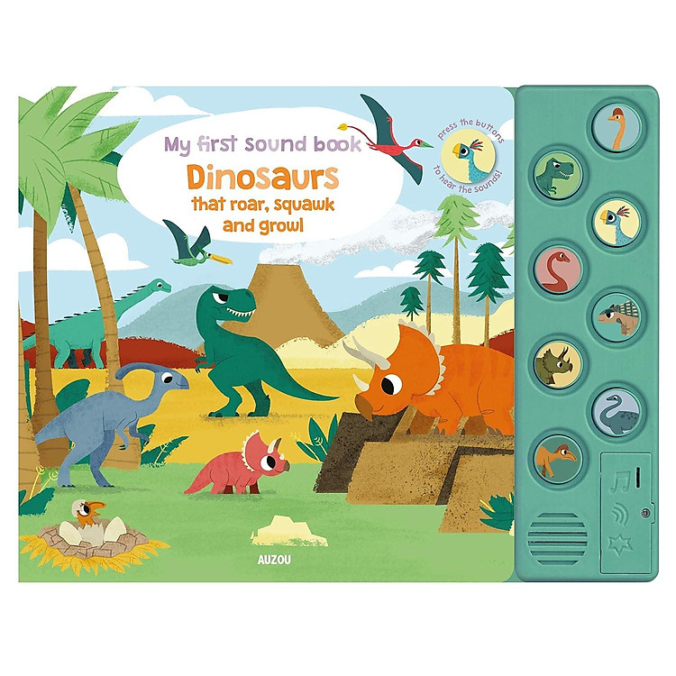 My First Sound Book: Dinosaurs That Roar, Squawk And Growl - Ảnh 3