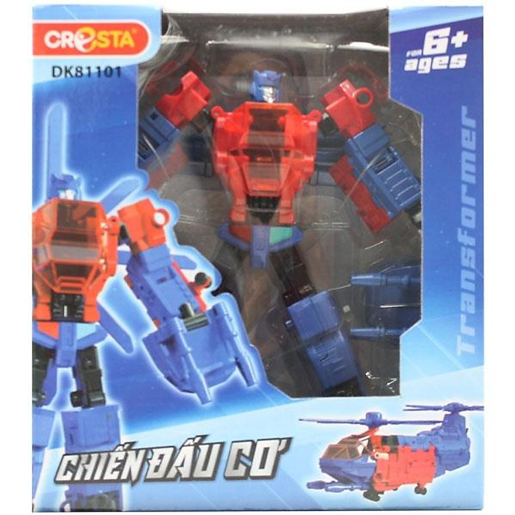 Mua tại Tiki: Đồ Chơi Robot Biến Hình Cresta DK81101 Chính hãng Giá tốt