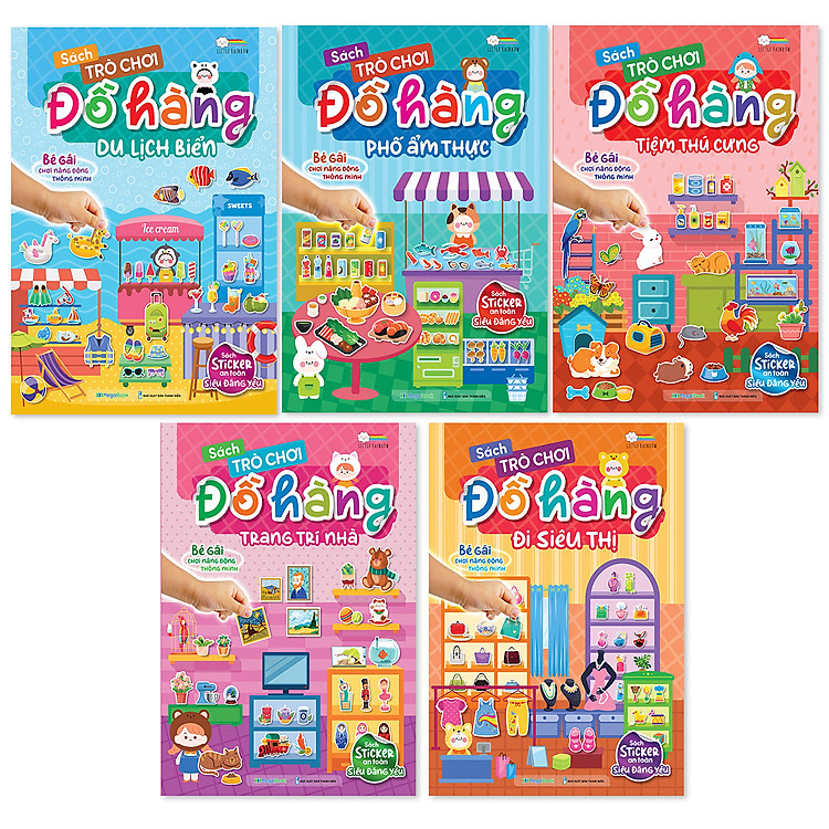 Trò Chơi Đồ Hàng Cho Bé Gái (Hơn 1000 Stickers)