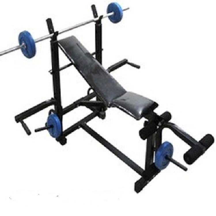 Ghế tập tạ có ép (chưa có tạ và đòn tạ)