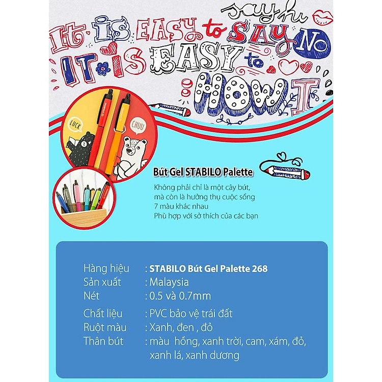 Bộ Bút Mực Gel STABILO Palette 268 XF/F (2 cây) - Ảnh 7