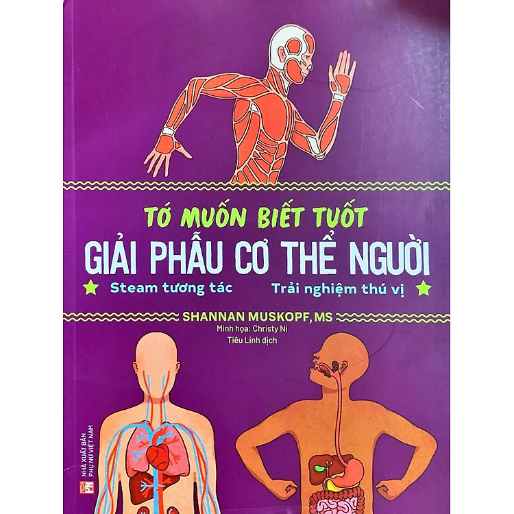 Tớ Muốn Biết Tuốt - Giải Phẫu Cơ Thể Người - Ảnh 3