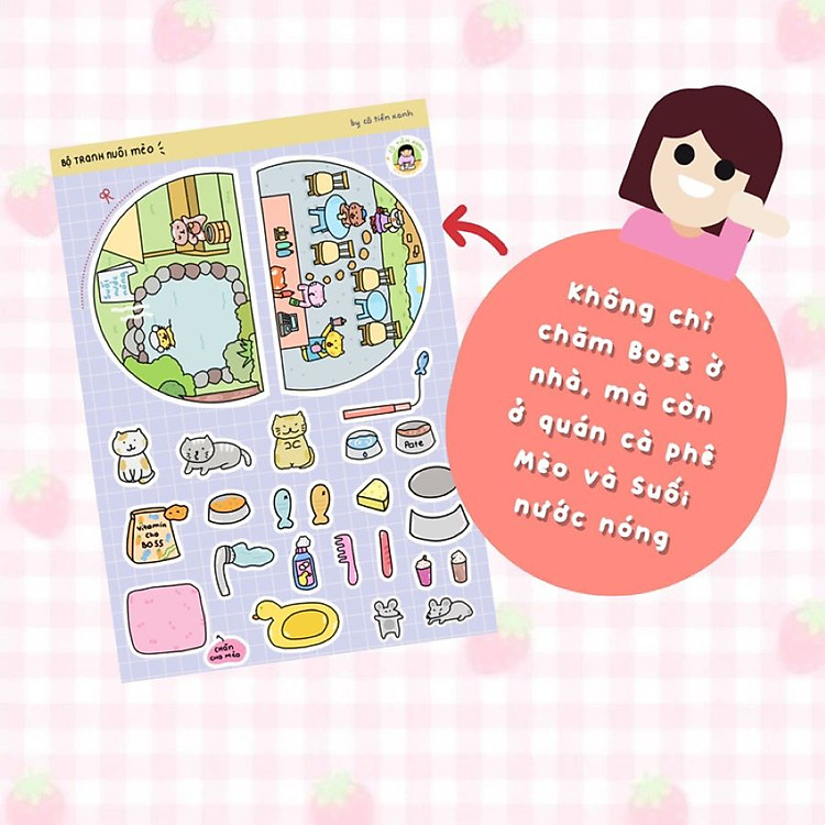 Bộ Tranh Tương Tác Cô Tiên Xanh Chính hãng Giá tốt - Hình ảnh 2