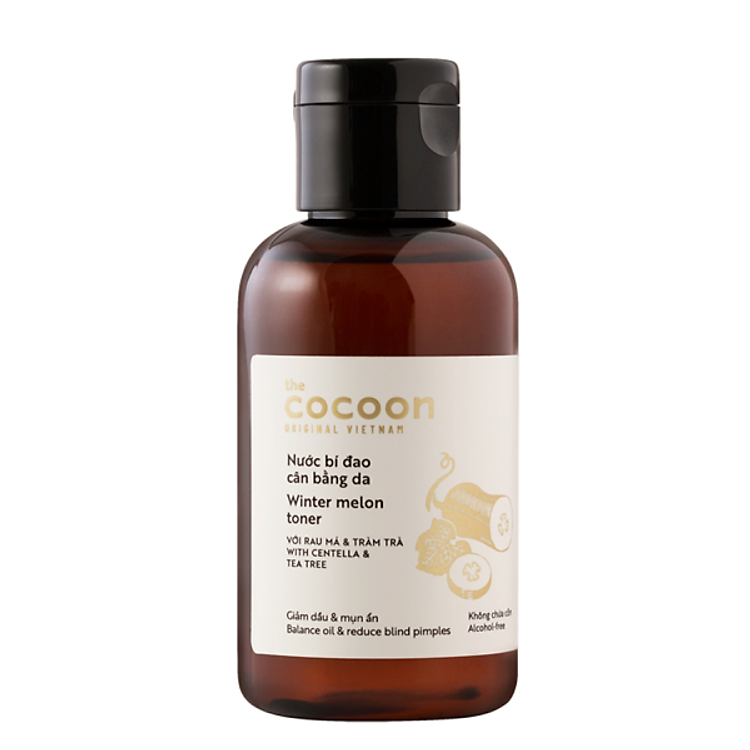 Nước Cân Bằng Bí Đao Cocoon Winter Melon Toner Bí Đao 140ml