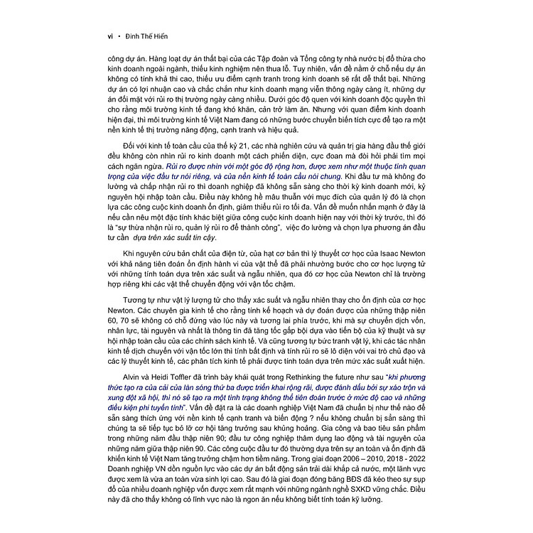 Lập Và Thẩm Định Dự Án Đầu Tư - TS. Đinh Thế Hiển - Ảnh 4