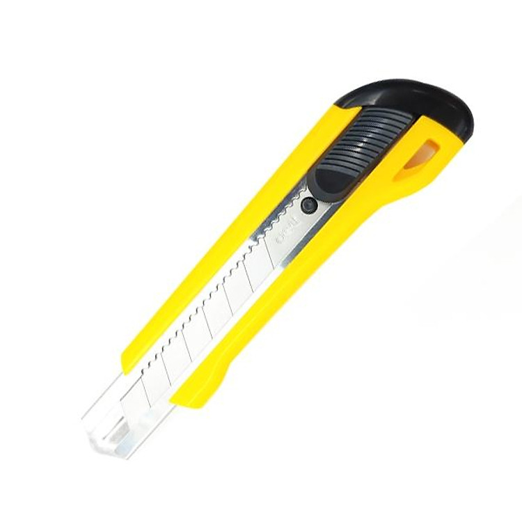 Dao Rọc Giấy Đại Deli 2042 (Màu Vàng)