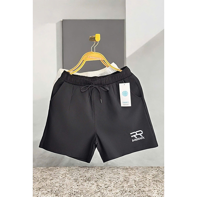 Quần Short Chất kaki mềm ,co giản ,có dây luồng lưng.logo thêu sizeM,L,XL Thời Trang