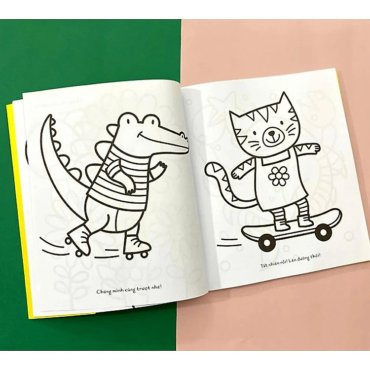Cuốn Sách Tô Màu Đầu Tiên Của Tớ - Tô Màu Hạnh Phúc - Dành cho trẻ từ 3 tuổi - Ảnh 4