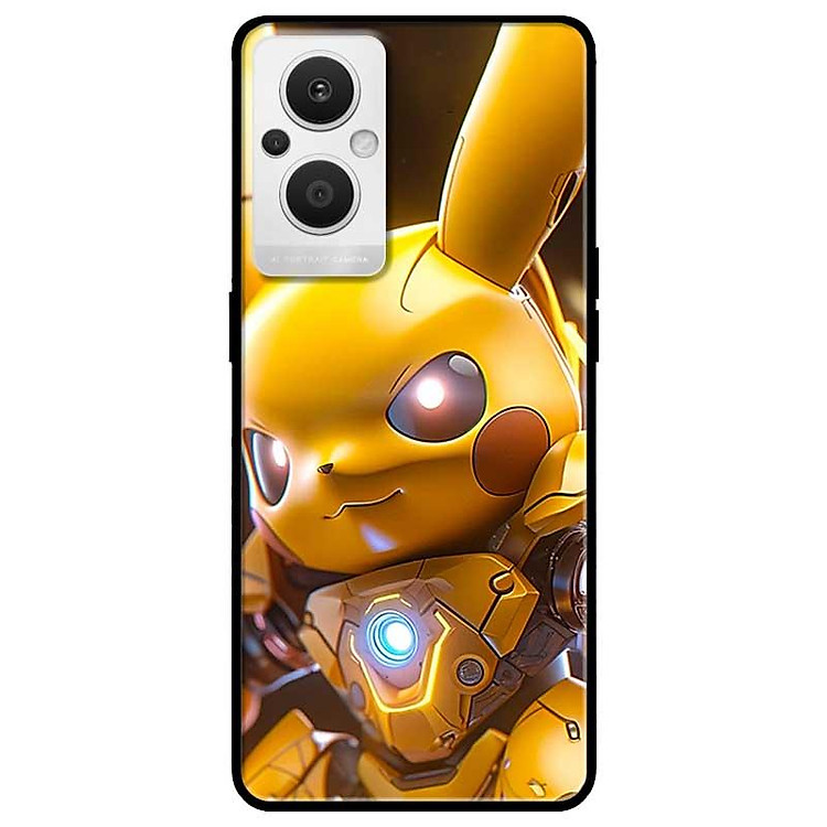 Ốp lưng cho Oppo Reno 2Z - 2F - Reno 6Z - Reno 7Z 5G - 8Z 5G - Reno 8T 4G - Reno 8T 5G - Mèo Điện Nâu - Hàng Chính Hãng