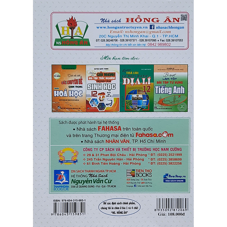 Ngân Hàng Câu Hỏi Trắc Nghiệm Sinh Học (Quyển Hạ) - Ảnh 2