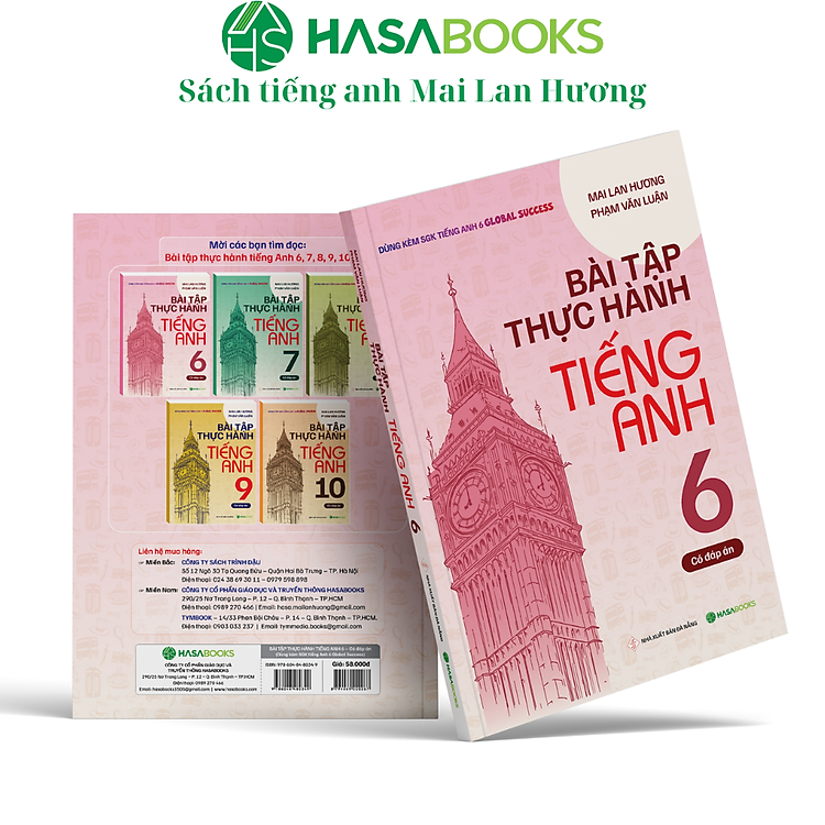 Bài Tập Thực Hành Tiếng Anh 6 Global Success (Có Đáp Án) - Ảnh 2