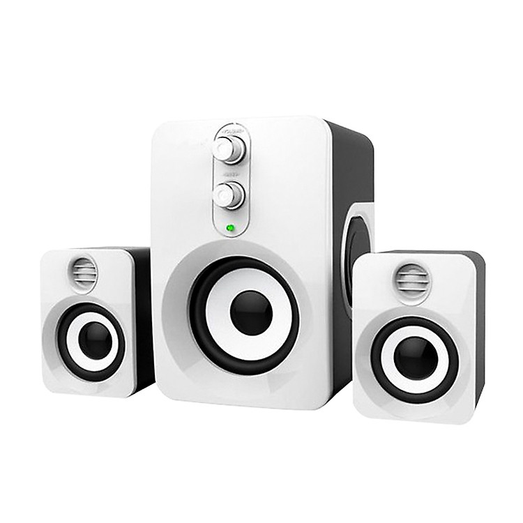 Loa Vi Tính PKCB Cho Điện Thoại,Laptop,Máy Tính Âm Thanh Chất Lượng Cao M94 Trắng - Hàng Chính Hãng