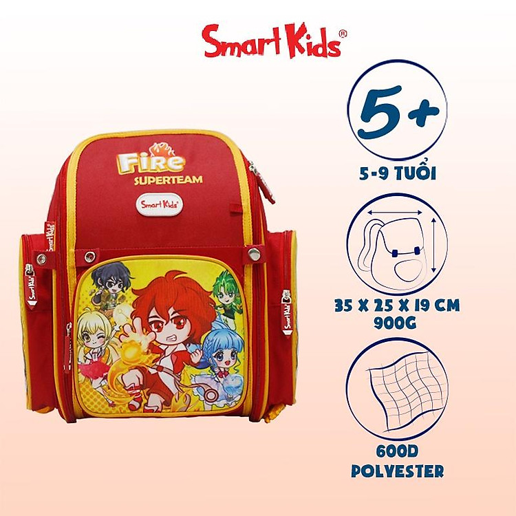 Ba lô CG Super Team-Fire B-012 (Đỏ)