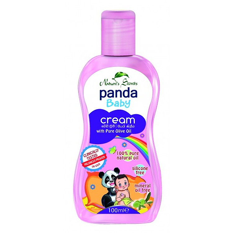 Kem dưỡng da cho bé Panda Baby Cream With Pure Olive Oil 100ml