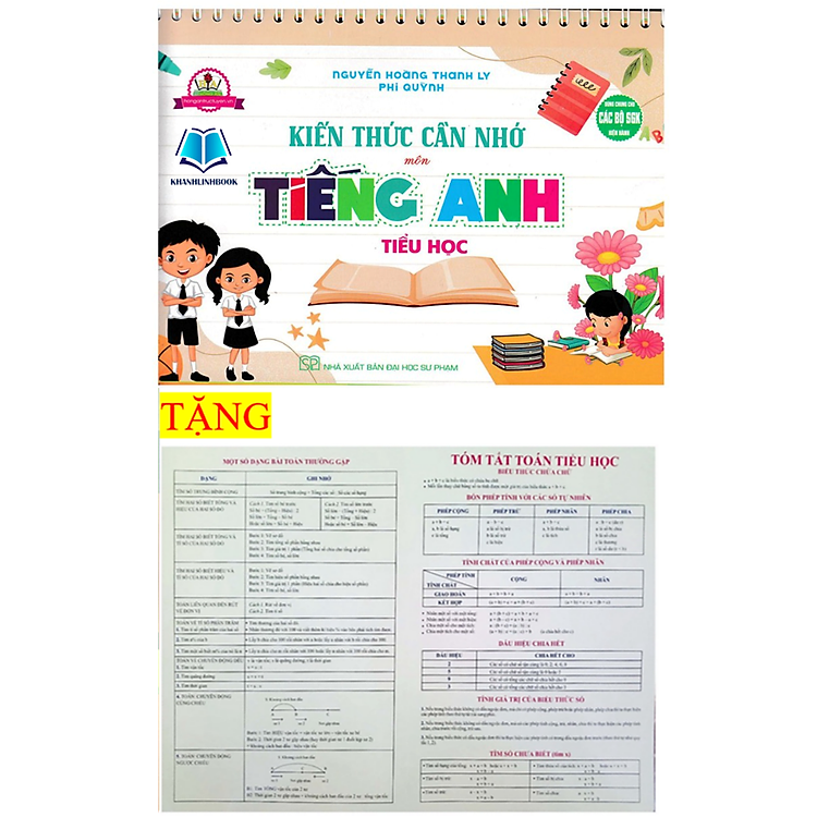 Kiến Thức Cần Nhớ Môn Tiếng Anh Tiểu Học (Dùng Chung Các Bộ SGK Hiện Hành)