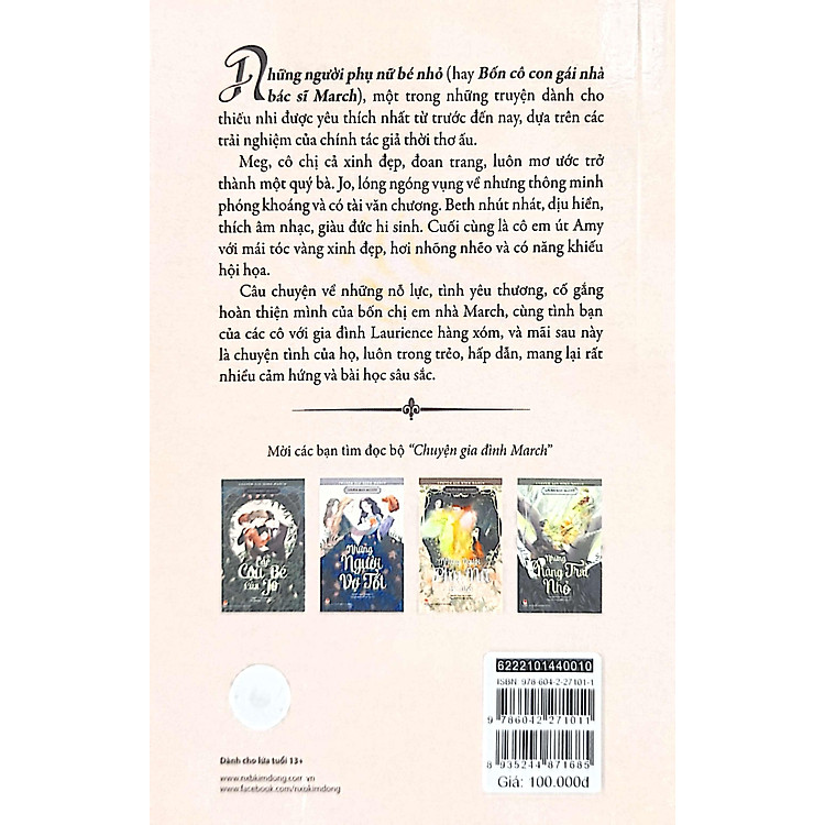 Chuyện Gia Đình March - Những Người Phụ Nữ Bé Nhỏ (Tái Bản 2022) - Ảnh 7