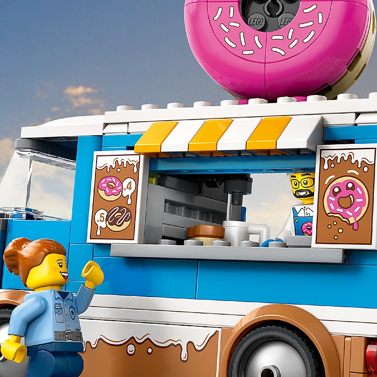 Đồ Chơi Lắp Ráp Xe Donut LEGO Chính hãng Tiết kiệm - Hình ảnh 4
