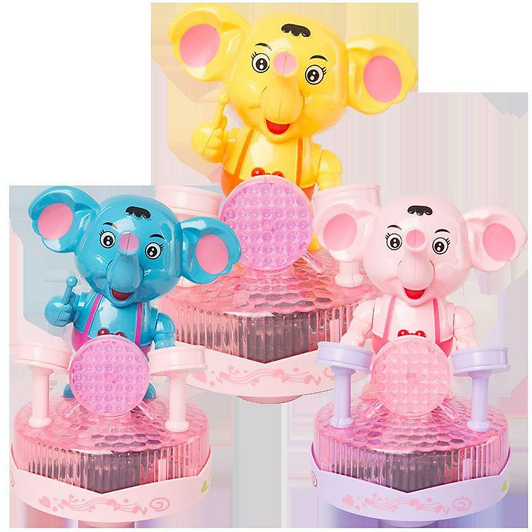 Đèn trung thu Chú voi đánh trống Chính hãng Giá rẻ - Hình ảnh 2