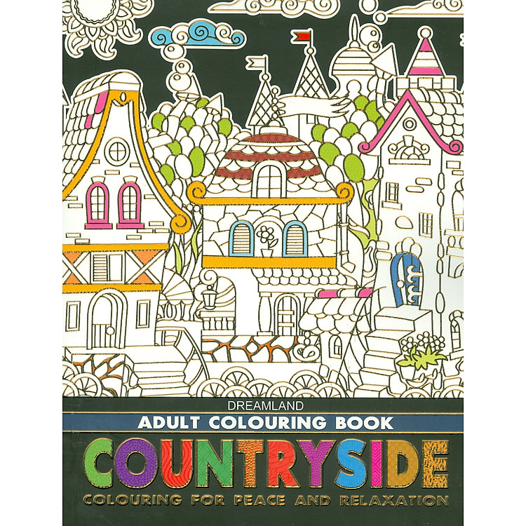 Countryside – Adults Colouring Book
