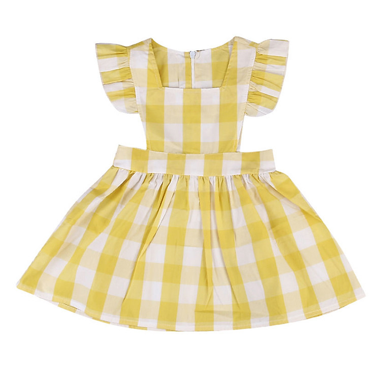 Đầm Khoét Nách BONCHOP ĐBG-8597528V - Vàng