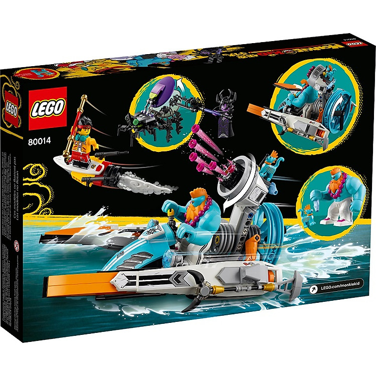 LEGO Monkie Kid 80014 - Thuyền Sandy Chính hãng Giá tốt - Hình ảnh 2