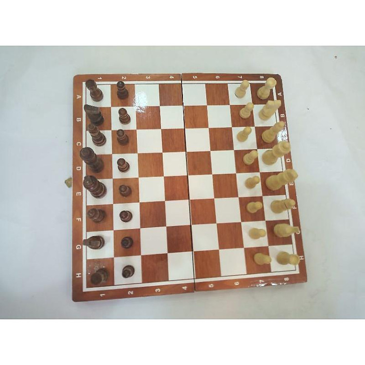 Cờ vua gỗ tự nhiên Mỹ Nghệ Chính hãng Ưu đãi - Hình ảnh 5