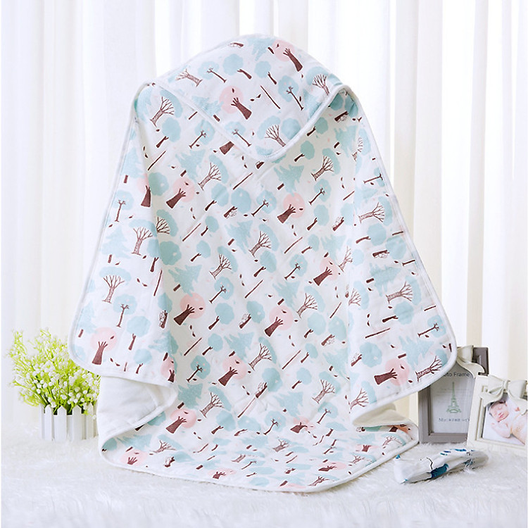 Khăn ủ cao cấp thu đông - Cho bé sơ sinh