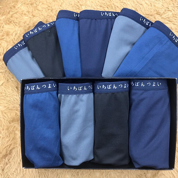 sịp đùi nam nhật 4 chiếc hàng full box,co dãn cực tốt