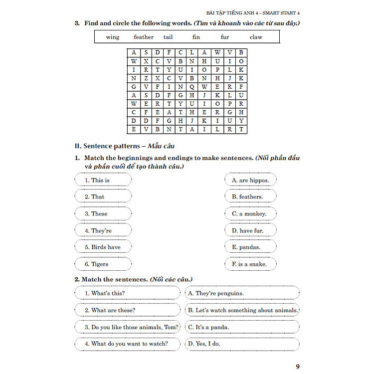 Bài Tập Tiếng Anh 4 - Ảnh 4