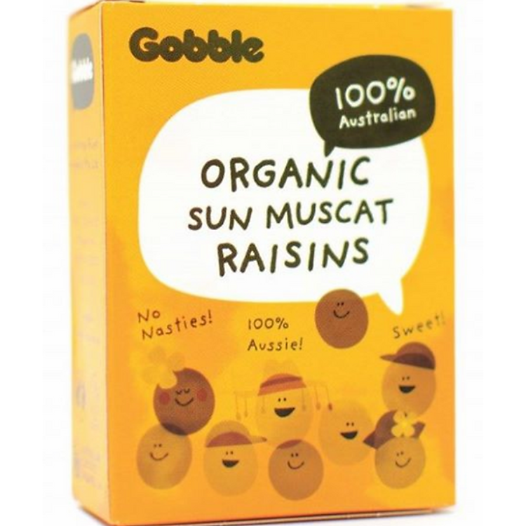 Nho Khô Hữu Cơ Gobble G210MUS - Sun Muscat Raisins (210g)
