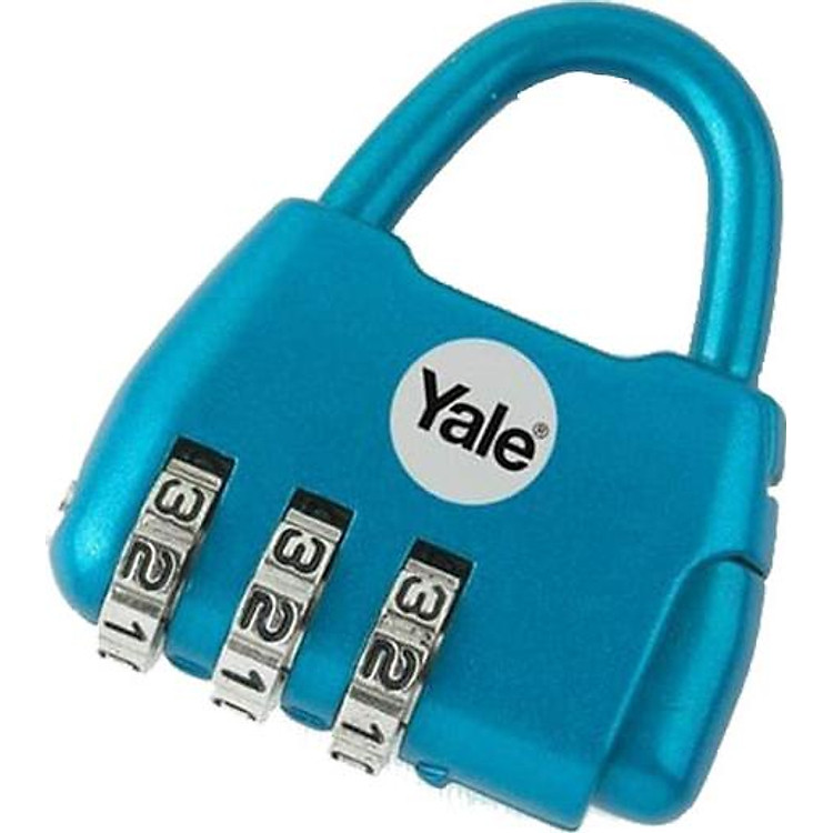 Khóa du lịch NOVELTY 3 số màu xanh Yale Y-NOVELTY-2B