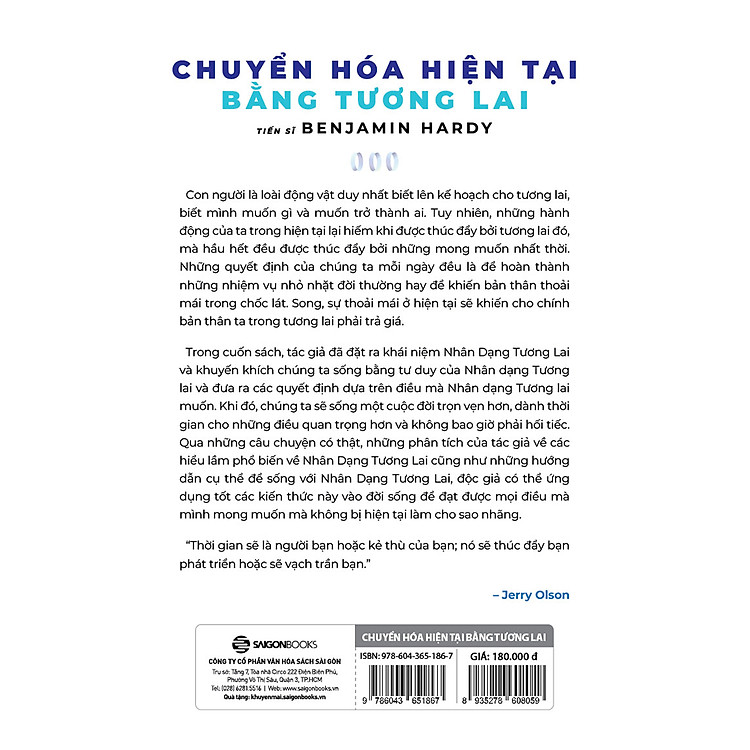 CHUYỂN HÓA HIỆN TẠI BẰNG TƯƠNG LAI - Benjamin Hardy - Ảnh 2