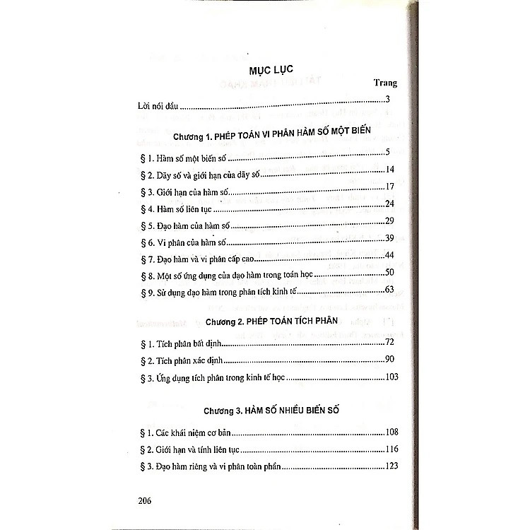 Toán Cao Cấp - T2: Giải Tích Toán Học - Ảnh 2