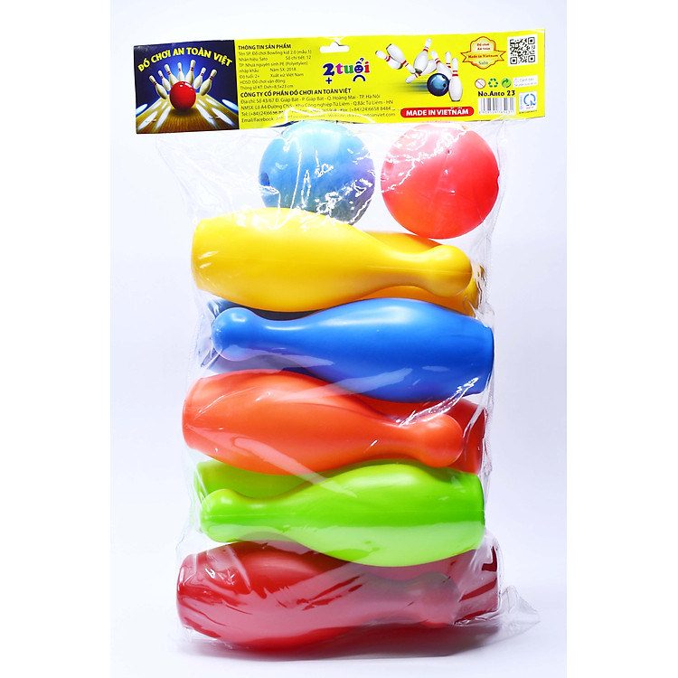 Đồ chơi BOWLING lớn cho bé 2 tuổi Chính hãng Tiết kiệm - Hình ảnh 3