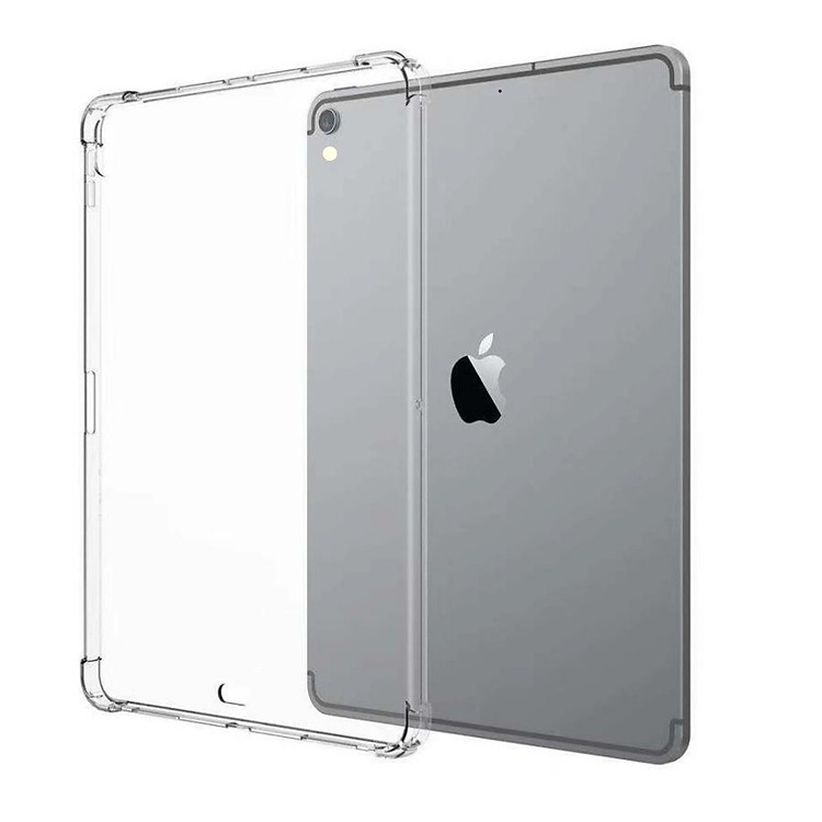 Ốp lưng dẻo màu trong suốt chống va đập 4 góc cho iPad Pro 12.9 inch 2018