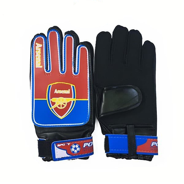 Găng Tay Thủ Môn Cao Cấp Bắt Siêu Dính Bóng Arsenal Trẻ Em (Freesize)