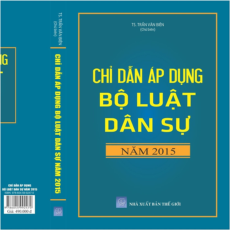 Chỉ Dẫn Áp Dụng Bộ Luật Dân Sự năm 2015 - Ảnh 3