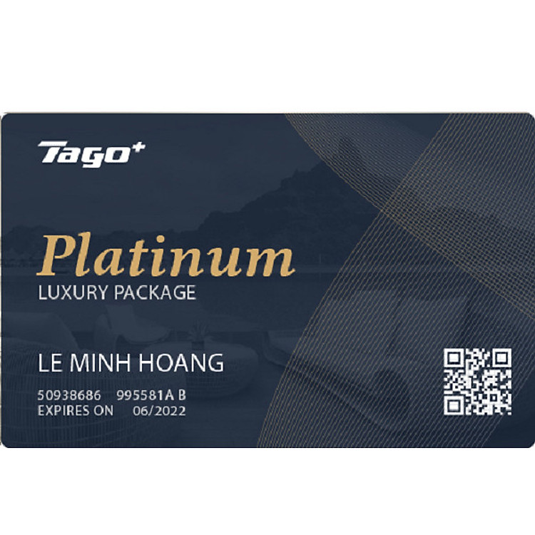 Thẻ Kỳ Nghỉ 5 Sao - Hạng Platinum - Tago Plus